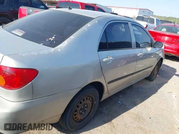 2004 Toyota Corolla CE with VIN 1NXBR32E64Z236073, listed as a IAAI auction lot 41955303 with 244,584 mi miles and . Bid and sale history available at DreamBid. Image 4.