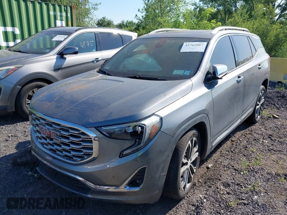 2020 GMC Terrain Denali with VIN 3GKALXEX5LL275949, listed as a IAAI auction lot 42762067 with 48,138 mi miles and . Bid and sale history available at DreamBid. Image 19.