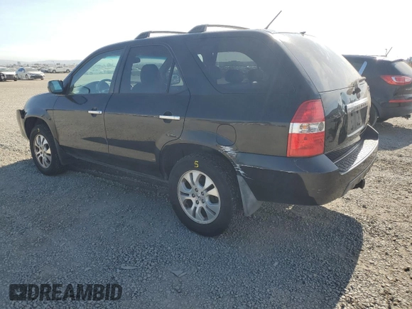 2003 Acura MDX Touring Pkg RES w/Navigation System with VIN 2HNYD18973H555392, listed as a Copart auction lot 67761184 with 0 mi miles and Salvage Title. Bid and sale history available at carsss.com. Image 2.