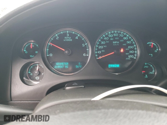 2011 GMC Yukon XL SLT with VIN 1GKS1KE03BR257537, listed as a Copart auction lot 89073705 with 219,547 mi miles and Salvage Title. Bid and sale history available at DreamBid. Image 9.