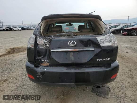 2006 Lexus RX 330 with VIN JTJHA31U960102129, listed as a Copart auction lot 65088394 with 216,033 mi miles and Clean Title. Bid and sale history available at carsss.com. Image 6.