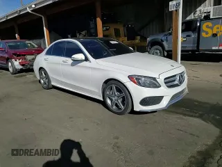2015 Mercedes-Benz C 300 Luxury with VIN 55SWF4KBXFU010770, listed as a Copart auction lot 49498305 with 118,345 mi miles and Salvage Title. Bid and sale history available at carsss.com. Image 10.