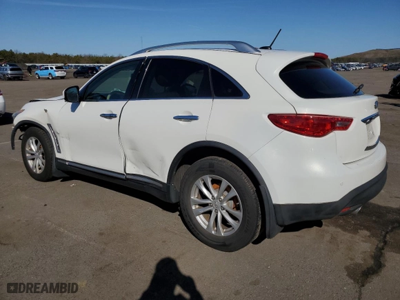 2010 Infiniti FX35 with VIN JN8AS1MW2AM856577, listed as a Copart auction lot 52275445 with 99,298 mi miles and Non Repairable. Bid and sale history available at carsss.com. Image 2.