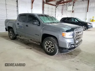 2021 GMC Canyon 4WD AT4 w/Cloth with VIN 1GTG6FEN9M1121579, listed as a Copart auction lot 45807625 with 0 mi miles and Salvage Title. Bid and sale history available at carsss.com. Image 11.