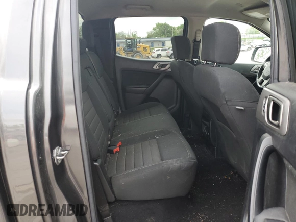 2019 Ford Ranger XL with VIN 1FTER4FH7KLB21853, listed as a Copart auction lot 54586515 with 97,758 mi miles and Salvage title. Bid and sale history available at DreamBid. Image 10.