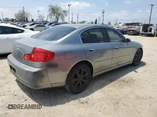 2006 Infiniti G35 with VIN JNKCV51E76M506169, listed as a Copart auction lot 55527525 with 197,516 mi miles and Clean Title. Bid and sale history available at carsss.com. Image 3.