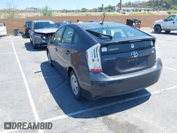 2011 Toyota Prius I z VIN JTDKN3DU9B1424881, wystawiony jako IAAI lot #42462141 z przebiegiem 184 611 mil mil oraz . Historia ofert i sprzedaży dostępna na DreamBid. Obrazek 3.