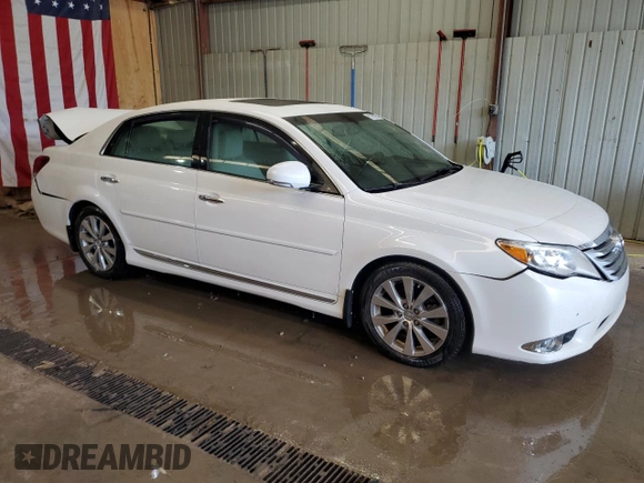 2011 Toyota Avalon with VIN 4T1BK3DB1BU417327, listed as a Copart auction lot 62760085 with 191,683 mi miles and Salvage title. Bid and sale history available at DreamBid. Image 4.