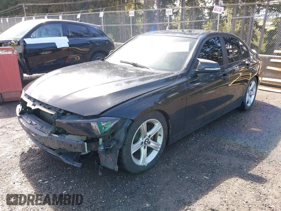 2013 BMW 3 Series 328i with VIN WBA3C1C58DF438654, listed as a IAAI auction lot 41992860 with 151,351 mi miles. Bid and sale history available at carsss.com. Image 2.