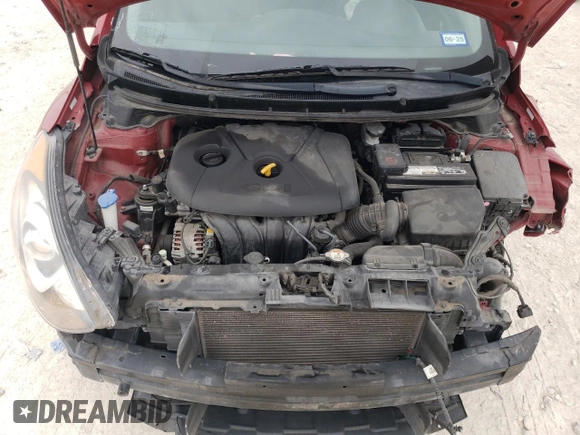 2017 Hyundai Elantra z VIN KMHD35LHXHU378138, wystawiony jako Copart lot #53389795 z przebiegiem 84 282 mil mil oraz Szkoda całkowita • Salvage title. Historia ofert i sprzedaży dostępna na DreamBid. Obrazek 11.