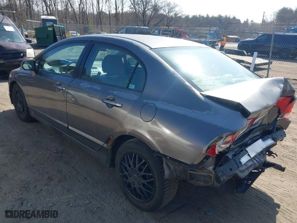 2010 Honda Civic Sdn LX with VIN 2HGFA1F52AH515600, listed as a IAAI auction lot 41805888 with 172,245 mi miles. Bid and sale history available at carsss.com. Image 3.