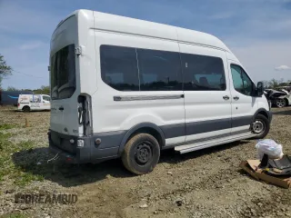 2017 Ford Transit z VIN 1FDZX2XMXHKB42875, wystawiony jako Copart lot #52864775 z przebiegiem 206 122 mil mil oraz Szkoda całkowita • Salvage title. Historia ofert i sprzedaży dostępna na DreamBid. Obrazek 3.