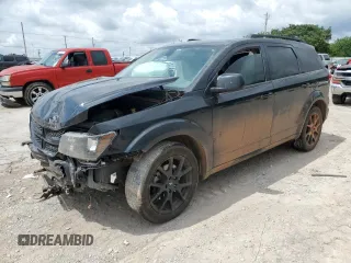 2018 Dodge Journey SXT with VIN 3C4PDCBG3JT260346, listed as a Copart auction lot 60851075 with Not provided miles and Salvage title. Bid and sale history available at DreamBid. Image 1.