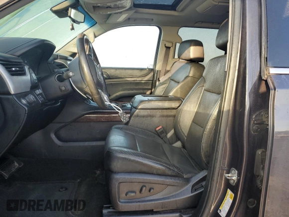 2015 GMC Yukon SLT with VIN 1GKS1BKC0FR735059, listed as a Copart auction lot 42960685 with 242,220 mi miles and Salvage Title. Bid and sale history available at carsss.com. Image 7.
