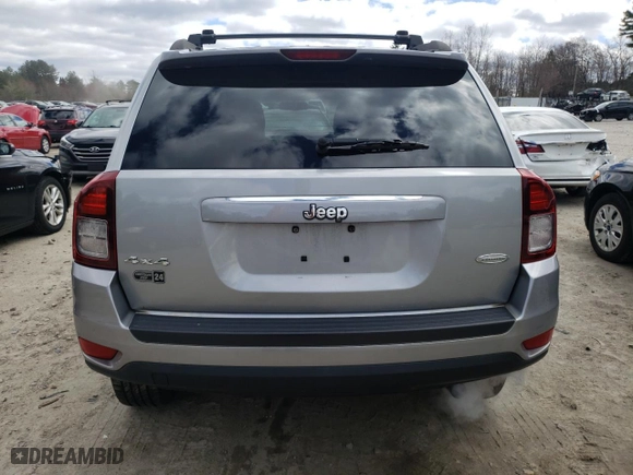 2014 Jeep Compass Latitude with VIN 1C4NJDEBXED892553, listed as a Copart auction lot 53539475 with 171,855 mi miles and Clean Title. Bid and sale history available at carsss.com. Image 6.