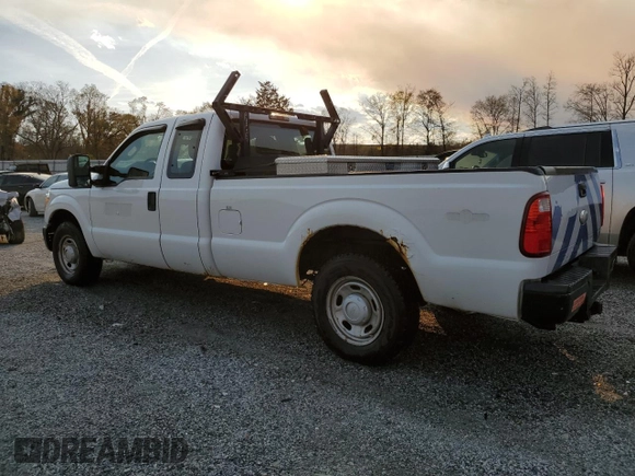 2012 Ford Super Duty F-250 SRW XL with VIN 1FT7X2A63CEC50204, listed as a Copart auction lot 50722595 with 166,843 mi miles and Clean Title. Bid and sale history available at carsss.com. Image 2.