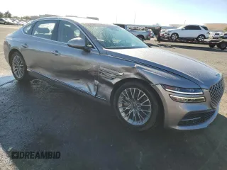2024 Genesis G80 2.5T z VIN KMTGB4SC3RU225348, wystawiony jako Copart lot #86922404 z przebiegiem 15 752 mil mil oraz Szkoda całkowita • Salvage title. Historia ofert i sprzedaży dostępna na DreamBid. Obrazek 4.