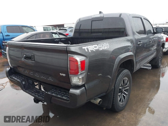 2020 Toyota Tacoma SR5 with VIN 5TFCZ5AN1LX227753, listed as a IAAI auction lot 41543939 with 35,860 mi miles and . Bid and sale history available at DreamBid. Image 6.