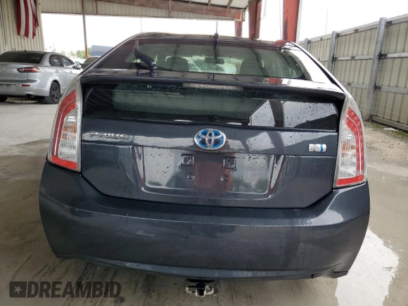 2012 Toyota Prius One with VIN JTDKN3DUXC5408134, listed as a Copart auction lot 59718785 with Not provided miles and Salvage title. Bid and sale history available at DreamBid. Image 6.
