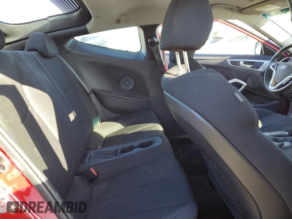 2017 Hyundai Veloster Value Edition with VIN KMHTC6AD8HU318473, listed as a Copart auction lot 83094994 with 126,017 mi miles and Salvage Title. Bid and sale history available at carsss.com. Image 10.