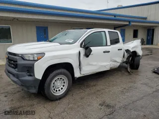 2023 Chevrolet Colorado 4WD Work Truck with VIN 1GCPTBEK3P1255208, listed as a Copart auction lot 89222905 with 0 mi miles and Non Repairable. Bid and sale history available at carsss.com. Image 1.