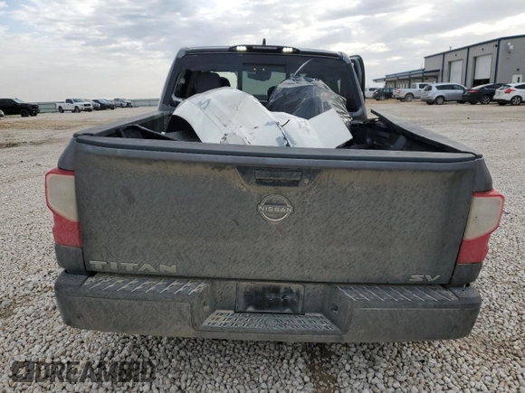 2024 Nissan Titan SV with VIN 1N6AA1EE5RN109336, listed as a Copart auction lot 51189775 with 24,894 mi miles and Salvage title. Bid and sale history available at DreamBid. Image 6.