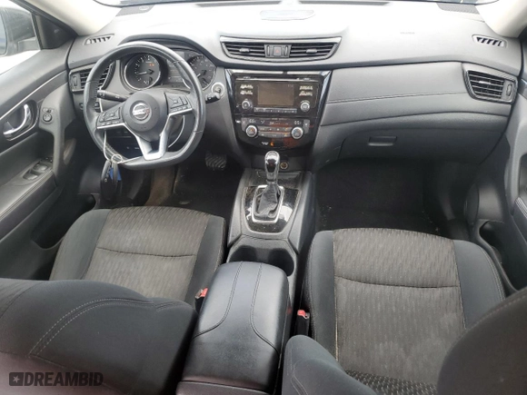 2017 Nissan Rogue SV with VIN 5N1AT2MT1HC812456, listed as a Copart auction lot 48506285 with 95,176 mi miles and Salvage Title. Bid and sale history available at carsss.com. Image 8.