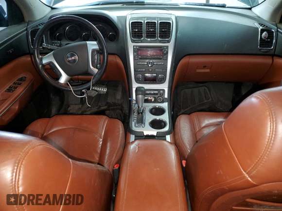2008 GMC Acadia SLT2 with VIN 1GKEV33708J160889, listed as a Copart auction lot 48590395 with 156,008 mi miles and Salvage Title. Bid and sale history available at DreamBid. Image 8.