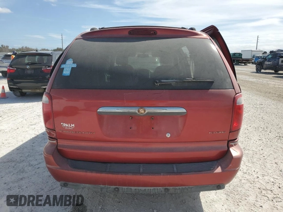 2006 Chrysler Town & Country LWB Touring with VIN 2A4GP54LX6R743365, listed as a Copart auction lot 74611944 with 0 mi miles and Non Repairable. Bid and sale history available at carsss.com. Image 6.