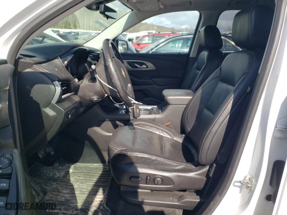 2018 Chevrolet Traverse Premier with VIN 1GNEVJKW6JJ162281, listed as a Copart auction lot 45654945 with 92,438 mi miles and Salvage Title. Bid and sale history available at carsss.com. Image 7.
