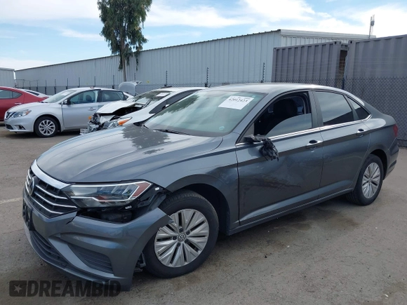 2019 Volkswagen Jetta S with VIN 3VWC57BU3KM018416, listed as a IAAI auction lot 42012423 with 117,832 mi miles and . Bid and sale history available at DreamBid. Image 6.