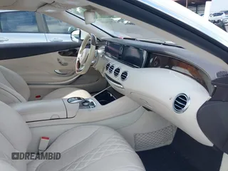 2017 Mercedes-Benz S 550 with VIN WDDXK8CB9HA023566, listed as a IAAI auction lot 42115419 with 45,721 mi miles and . Bid and sale history available at DreamBid. Image 5.