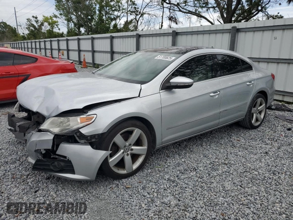 2012 Volkswagen CC Lux Plus with VIN WVWHP7AN9CE552993, listed as a Copart auction lot 51700625 with 147,107 mi miles and Salvage title. Bid and sale history available at DreamBid. Image 1.