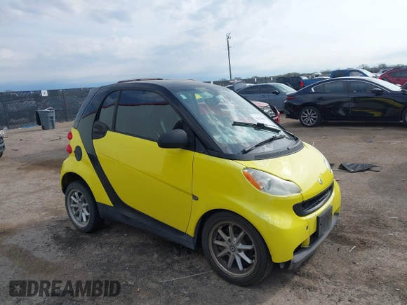 2008 Smart fortwo Pure with VIN WMEEJ31X38K201375, listed as a IAAI auction lot 41815885 with 122,100 mi miles and . Bid and sale history available at DreamBid. Image 1.