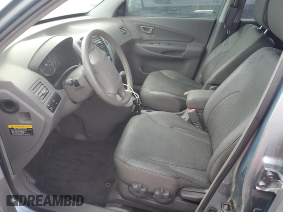 2006 Hyundai Tucson GLS with VIN KM8JN12D76U329514, listed as a Copart auction lot 75214554 with 62,605 mi miles and Non Repairable. Bid and sale history available at carsss.com. Image 7.