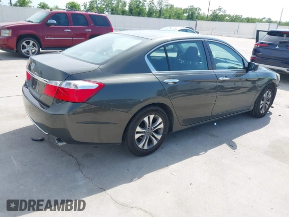 2014 Honda Accord Sedan LX with VIN 1HGCR2F31EA186232, listed as a IAAI auction lot 42068981 with 146,699 mi miles. Bid and sale history available at carsss.com. Image 4.