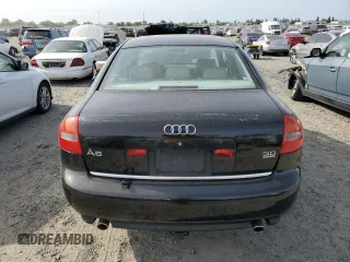 2002 Audi A6 3.0L with VIN WAULT64B02N050242, listed as a Copart auction lot 51952635 with 57,840 mi miles and Salvage Title. Bid and sale history available at carsss.com. Image 6.