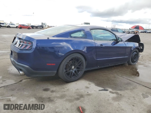 2011 Ford Mustang V6 with VIN 1ZVBP8AM6B5169544, listed as a Copart auction lot 48750345 with 93,824 mi miles and Salvage Title. Bid and sale history available at carsss.com. Image 3.