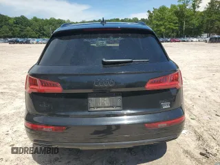2018 Audi Q5 Premium Plus with VIN WA1BNAFY3J2059962, listed as a Copart auction lot 63822575 with 96,285 mi miles and Salvage title. Bid and sale history available at DreamBid. Image 6.