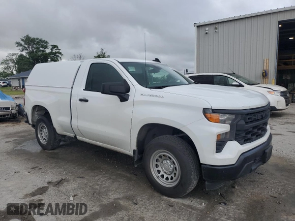 2023 Chevrolet Silverado 1500 Work Truck with VIN 3GCNAAEKXPG362846, listed as a Copart auction lot 54328195 with 140,887 mi miles and Clean Title. Bid and sale history available at carsss.com. Image 4.