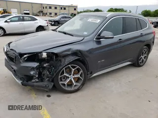 2017 BMW X1 sDrive28i with VIN WBXHU7C35H5H35194, listed as a Copart auction lot 47400983 with 80,312 mi miles. Bid and sale history available at carsss.com. Image 1.