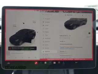 2023 Tesla Model Y Long Range z VIN 7SAYGDEEXPA181114, wystawiony jako IAAI lot #41564617 z przebiegiem 64 990 mil mil oraz . Historia ofert i sprzedaży dostępna na DreamBid. Obrazek 7.