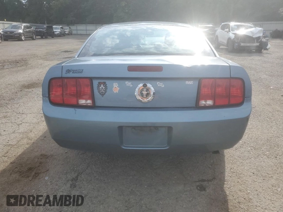 2006 Ford Mustang Standard with VIN 1ZVFT80NX65106122, listed as a Copart auction lot 60149565 with 243,224 mi miles and Salvage title. Bid and sale history available at DreamBid. Image 6.