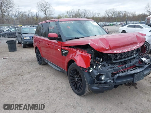 2013 Land Rover Range Rover Sport HSE z VIN SALSF2D40DA769848, wystawiony jako IAAI lot #42032959 z przebiegiem 144 204 mil mil oraz . Historia ofert i sprzedaży dostępna na DreamBid. Obrazek 1.