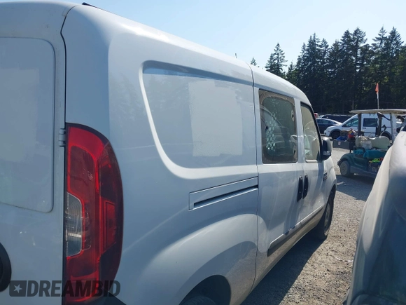 2018 Ram ProMaster City Cargo Tradesman with VIN ZFBERFAB6J6J55135, listed as a IAAI auction lot 42085413 with 124,408 mi miles. Bid and sale history available at carsss.com. Image 13.
