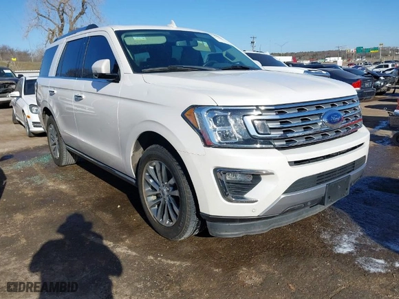 2018 Ford Expedition Limited with VIN 1FMJU1KT8JEA01497, listed as a IAAI auction lot 41724185 with 94,037 mi miles. Bid and sale history available at carsss.com. Image 1.