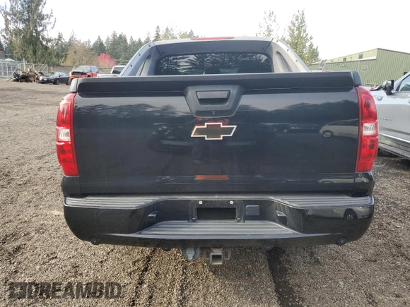 2009 Chevrolet Avalanche 2LT with VIN 3GNFK220X9G209968, listed as a Copart auction lot 78595414 with 153,850 mi miles and Salvage Title. Bid and sale history available at DreamBid. Image 6.