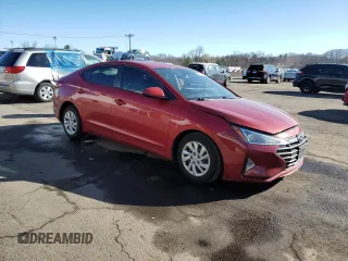 2020 Hyundai Elantra SE with VIN 5NPD74LF5LH514874, listed as a Copart auction lot 50516345 with 115,827 mi miles and Salvage Title. Bid and sale history available at carsss.com. Image 4.