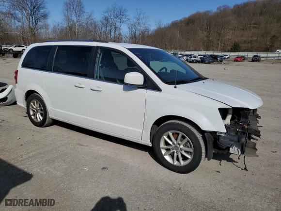 2019 Dodge Grand Caravan SXT with VIN 2C4RDGCG6KR632328, listed as a Copart auction lot 49661245 with 125,366 mi miles and Salvage Title. Bid and sale history available at carsss.com. Image 4.