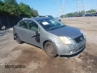 2008 Nissan Sentra S with VIN 3N1AB61E58L751754, listed as a IAAI auction lot 42551544 with 159,561 mi miles and . Bid and sale history available at DreamBid. Image 1.